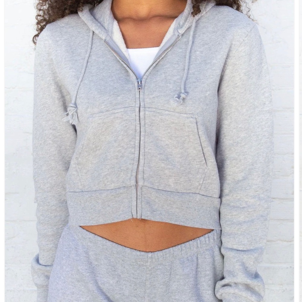 Brandy Melville Crystal Hoodie (one size fits all)